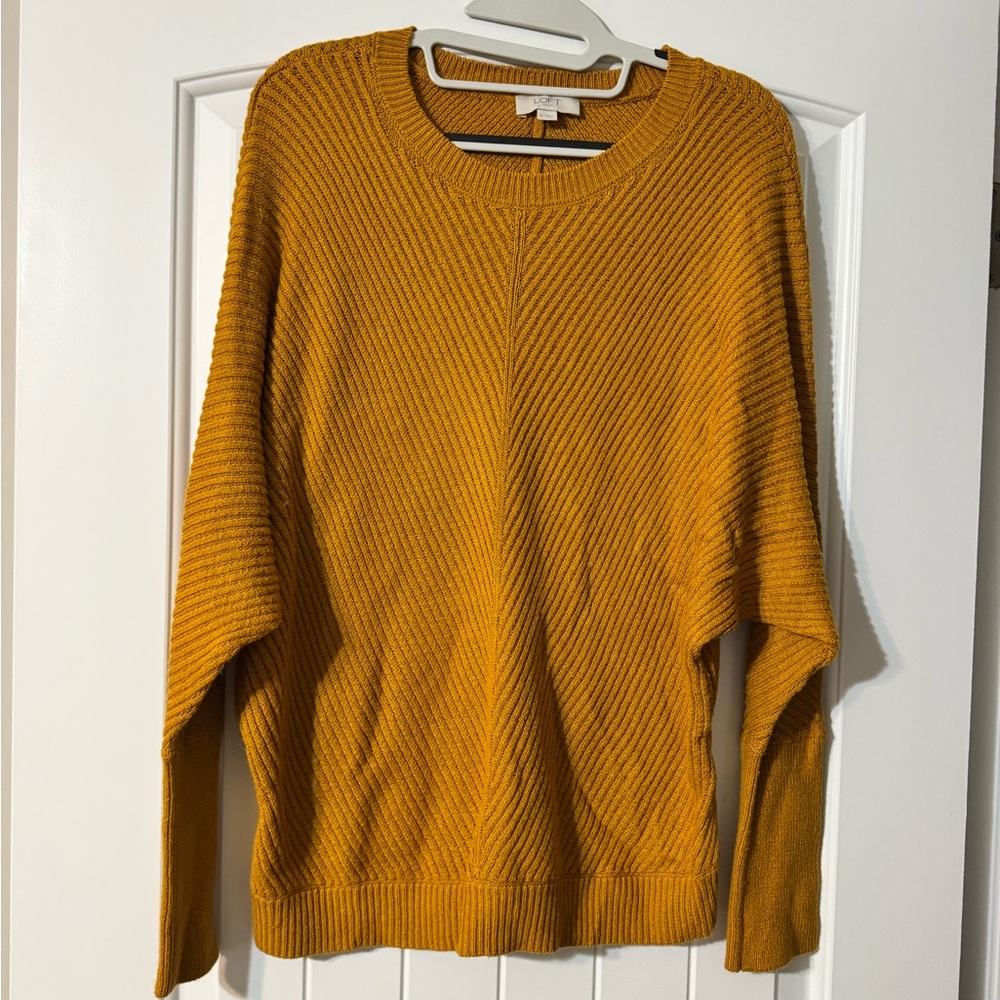 LOFT Mustard Sweater